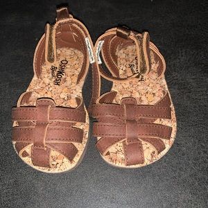 Toddler brown sandals